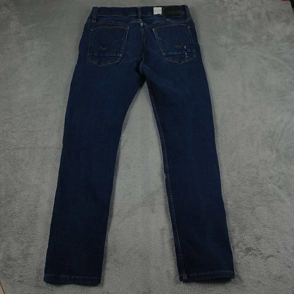 Hudson Jeans Mens 32x29 Blue Denim Ace‎ SKinny Preppy Modern Casual